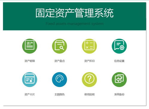 Excel全自动固定资产管理系统 内置公式，自动核算，超好用！